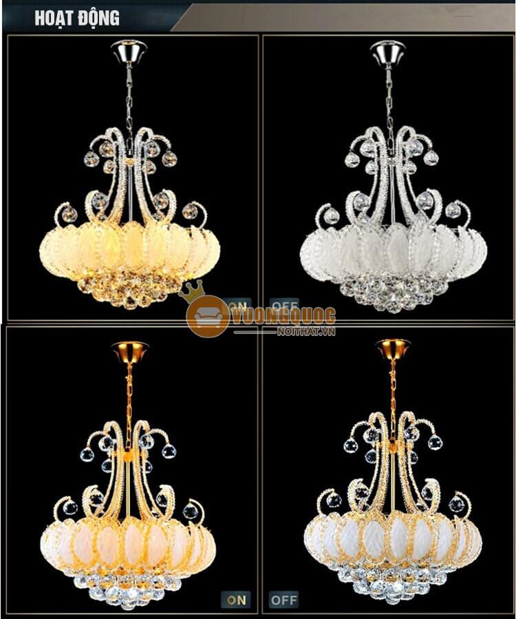 Đèn chùm chao đá hiện đại nhập khẩu CM127-4